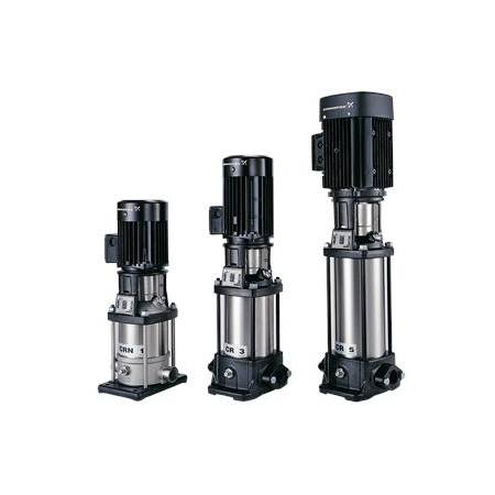 Вертикальный многоступенчатый центробежный насос Grundfos CR 1-9 A-A-A-E-HQQE артикул 96516178 – фото внешнего вида