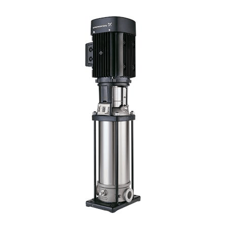 Вертикальный многоступенчатый центробежный насос Grundfos CRN 1-4 A-P-A-E-HQQE артикул 96516480 – фото внешнего вида